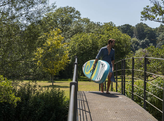 Paddle boarding 